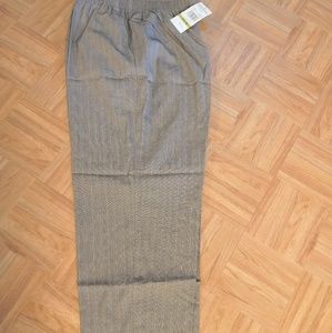 Alfred dunner women's classic pants stretch waist